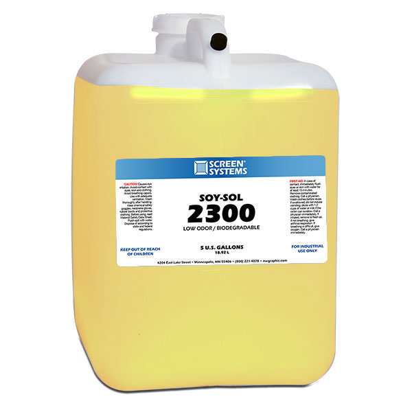 5 GAL CUBE -  SOYSOL SCREEN WASH image